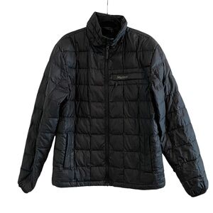 MARMOT Men's Black Puffer Jacket 600 Fill Down Filled Size Medium